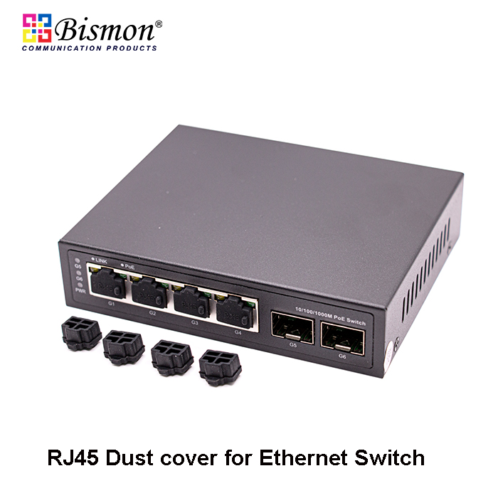 RJ45 Socket Protect Ethernet Switch  (จุกยางปิดช่อง RJ45 สำหรับเน็ทเวิร์คสวิตซ์ )